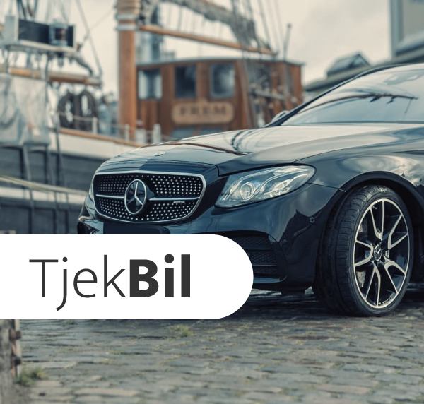 a car parked on a brick road